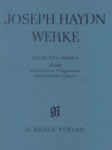 Haydn: Acide and other fragments of Italian Operas around 1761-1763