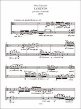 Colasanti: Lamento (Version for Viola & Cello)