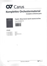 Haydn: Missa brevis Sancti Joannis de Deo, Hob. XXII:7