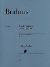 Brahms: Piano Quintet in F Minor, Op. 34
