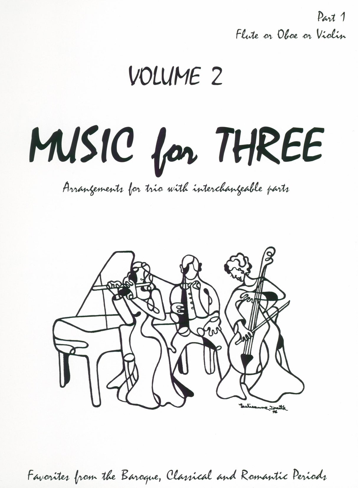 Music for Three - Volume 2 (for piano trio or mixed trio)