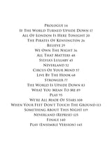 Finding Neverland - Vocal Selections