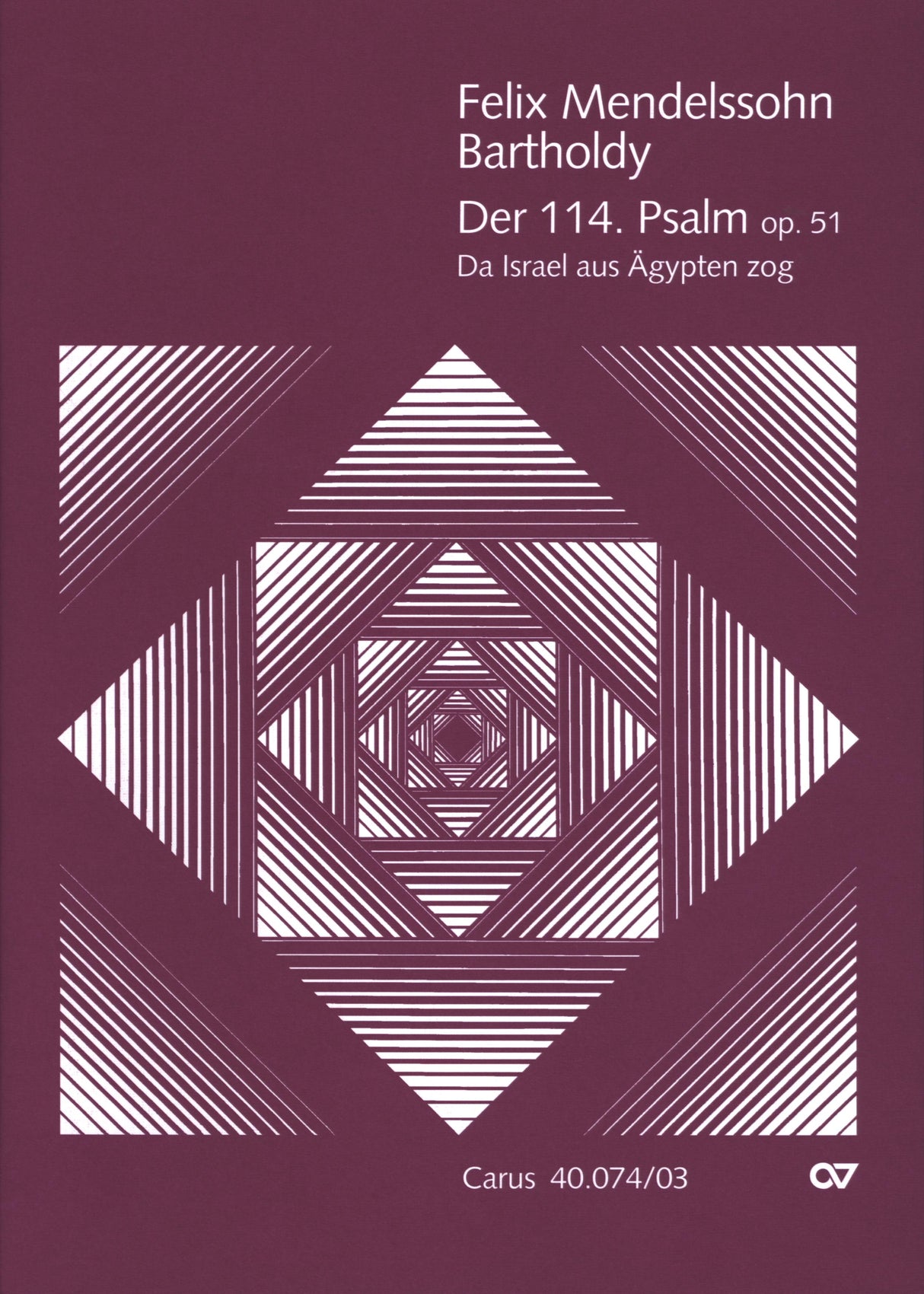 Mendelssohn: Psalm 114, Op. 51