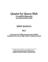 Mazzoli: Quartet for Queen Mab