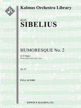 Sibelius: Humoresque No. 2