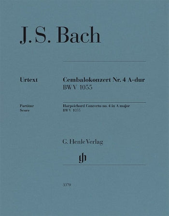 Bach: Harpsichord Concerto No. 4 in A Major, BWV 1055