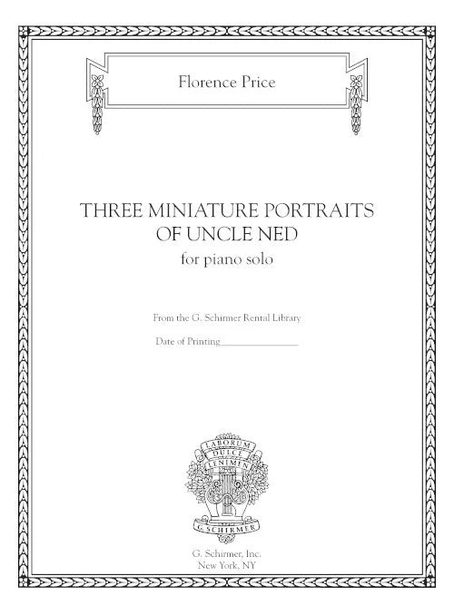 Price: Three Miniature Portraits of Uncle Ned