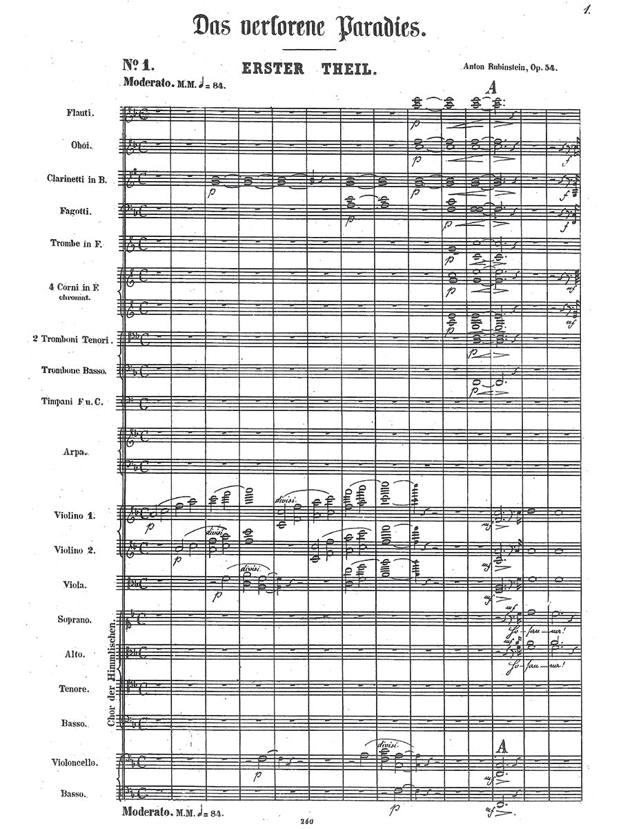Rubinstein: Das Verlorene Paradies, Op. 54