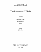 Marais: Pièces de viole, Second Livre (1701)