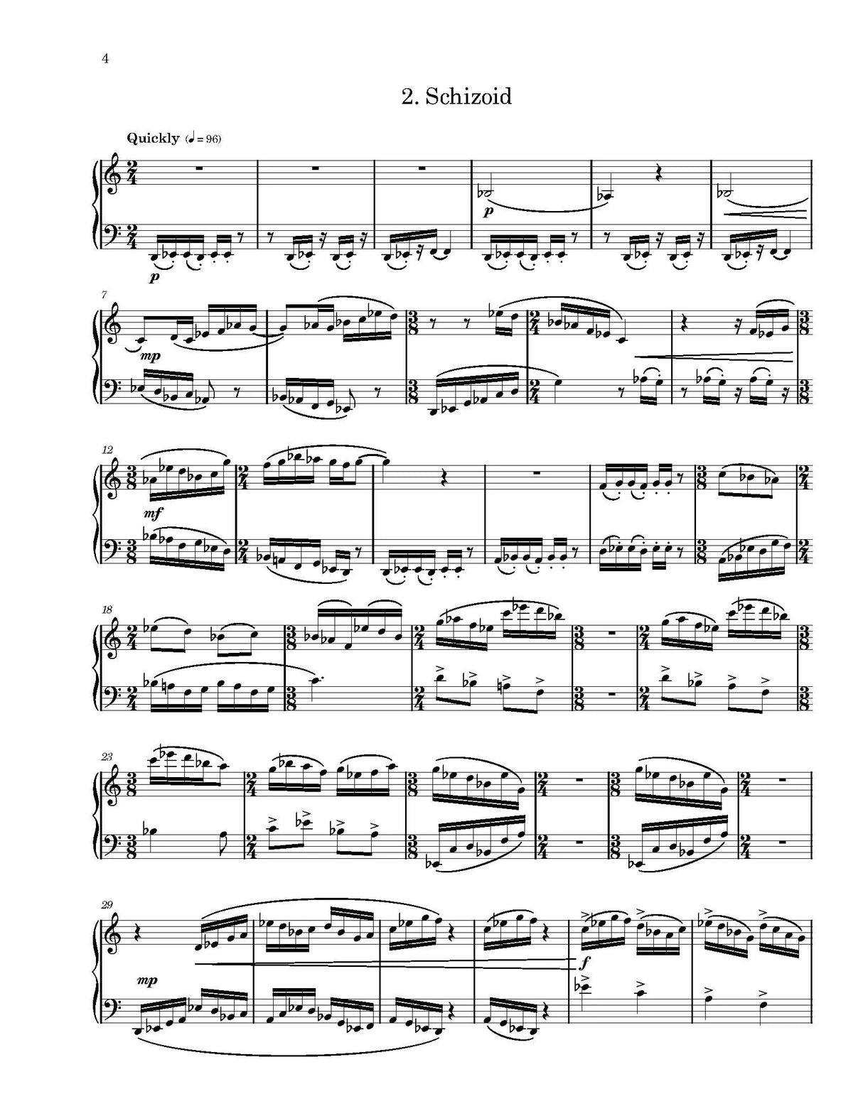 Rolls: Piano Suite