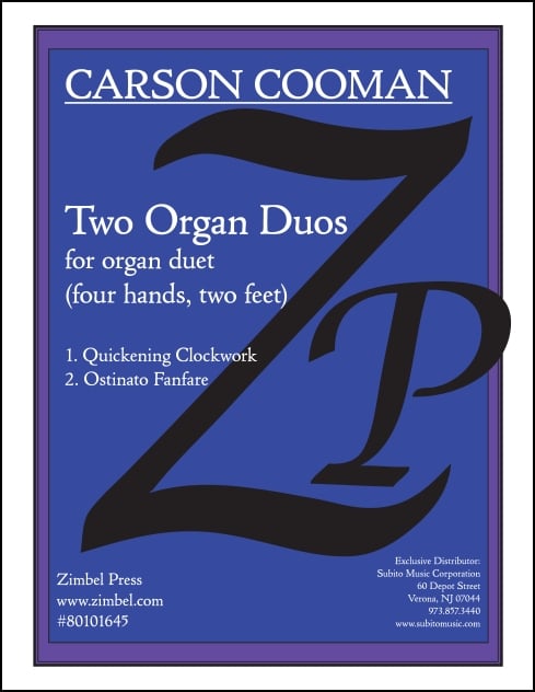 Cooman: 2 Organ Duos