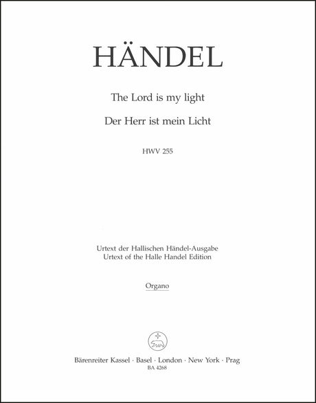 Handel: The Lord is my light, HWV 255