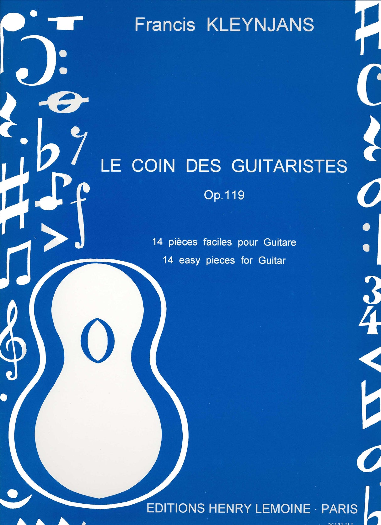 Kleynjans: Le coin des guitaristes, Op. 119