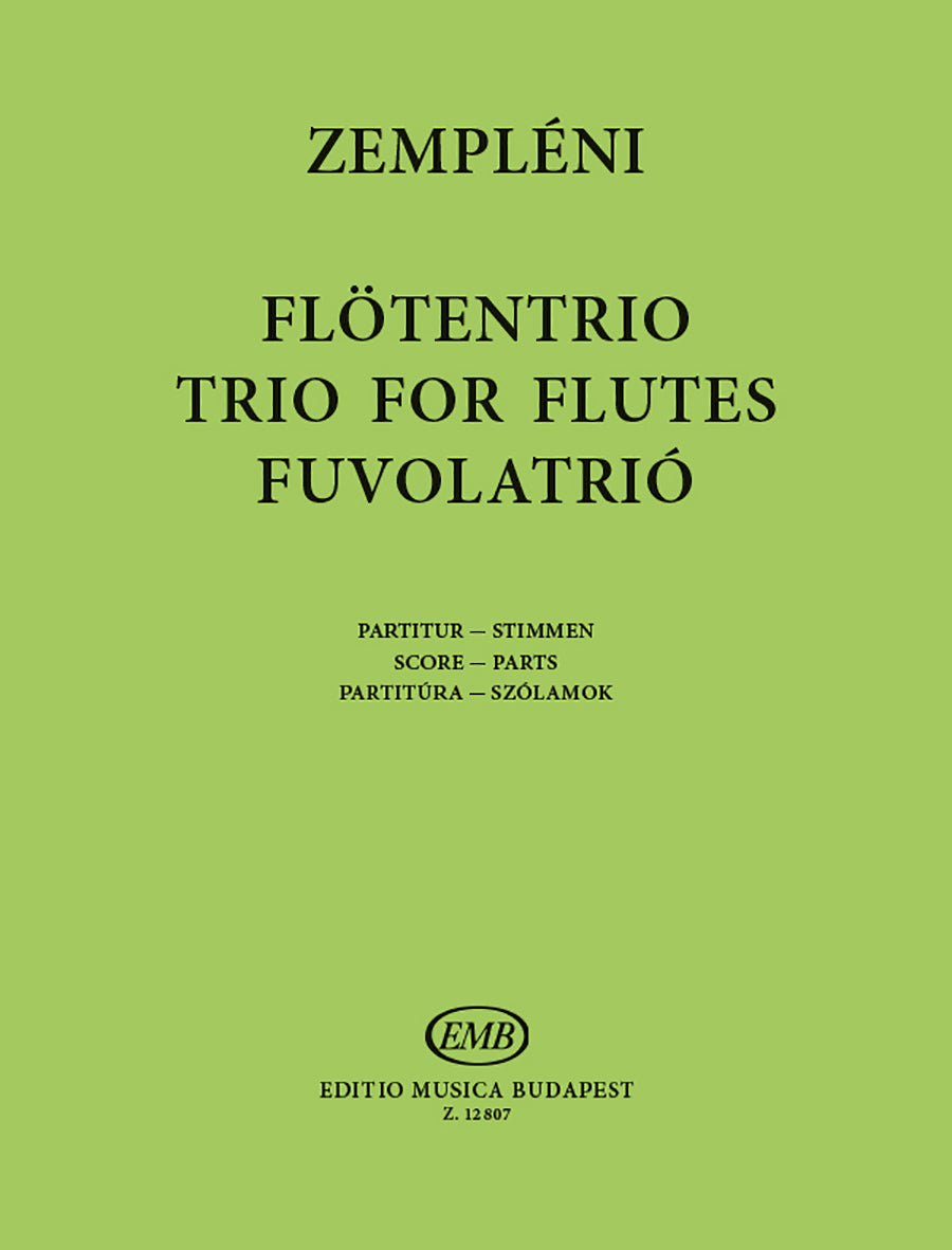 Zempléni: Trio for Flutes