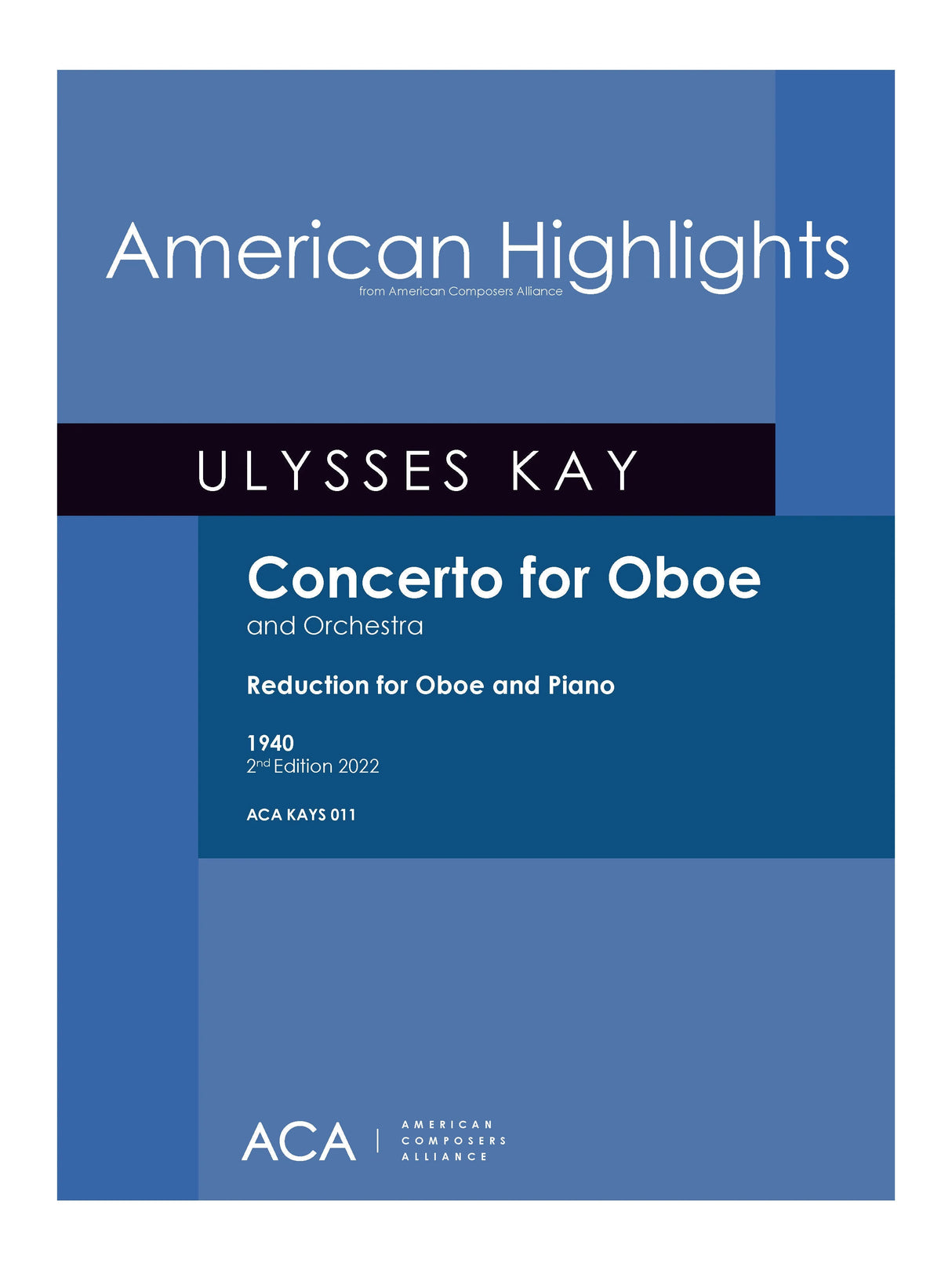 Kay: Oboe Concerto