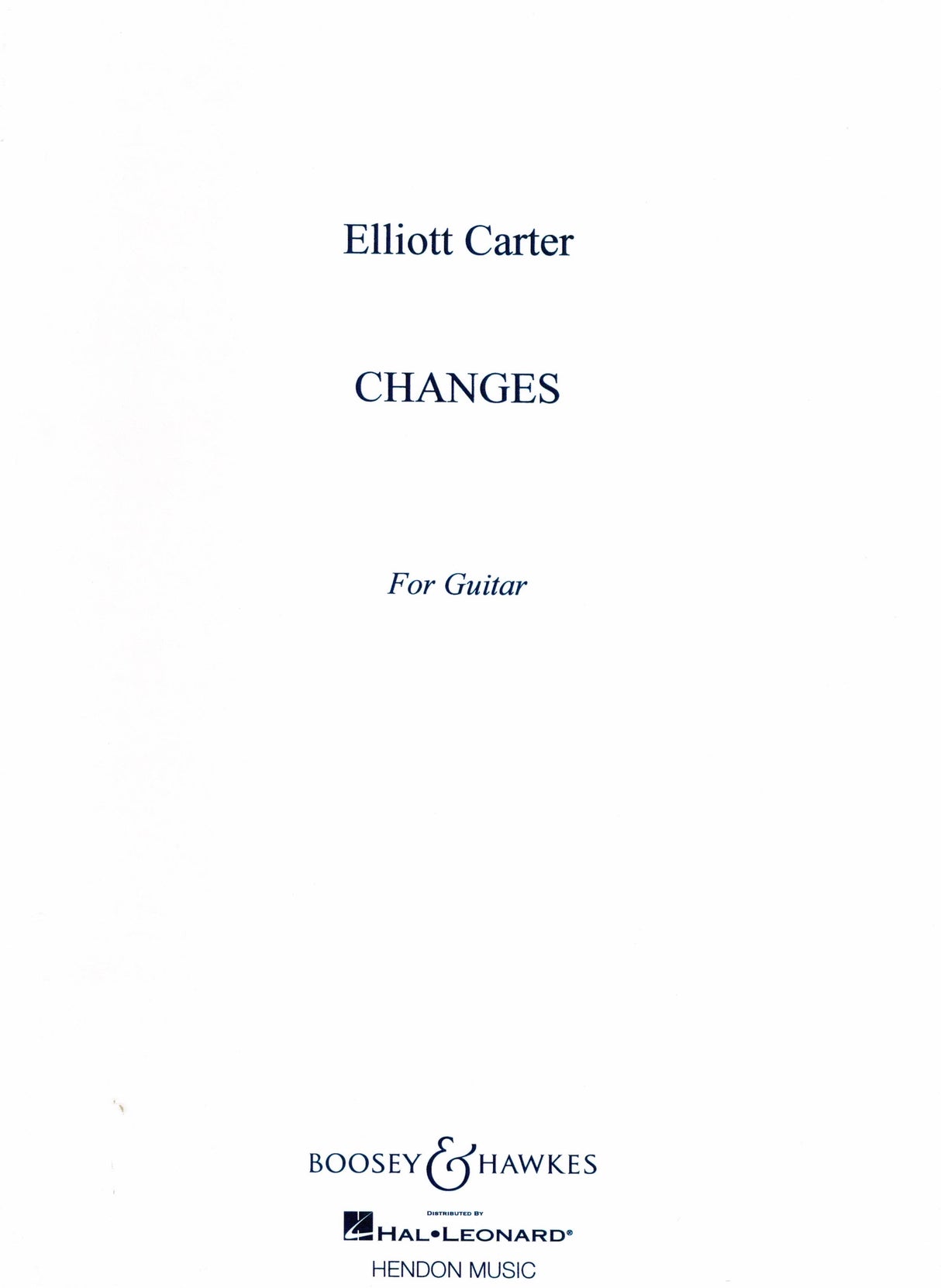 E. Carter: Changes