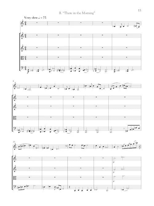 Previn: Quintet for Horn and String Quartet