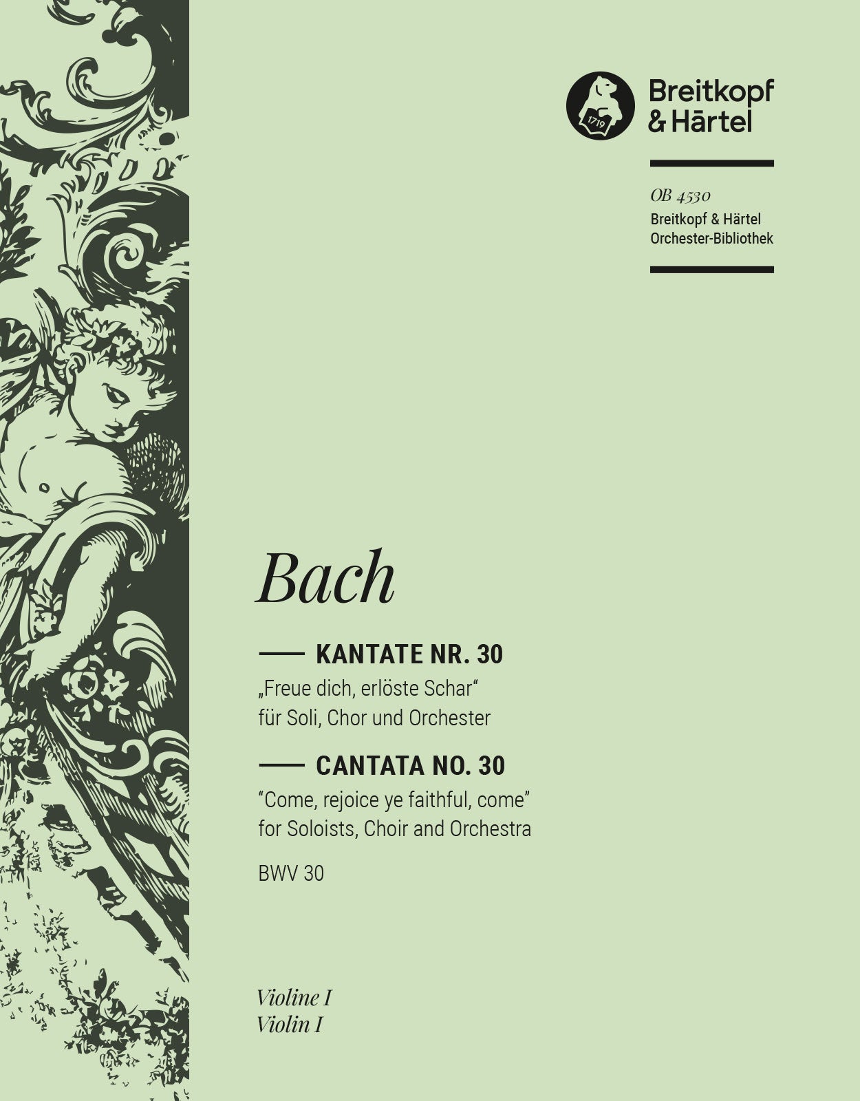 Bach: Freue dich, erlöste Schar, BWV 30 – Ficks Music