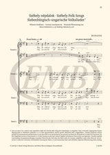 Bartók: Choral Works for Male Voices