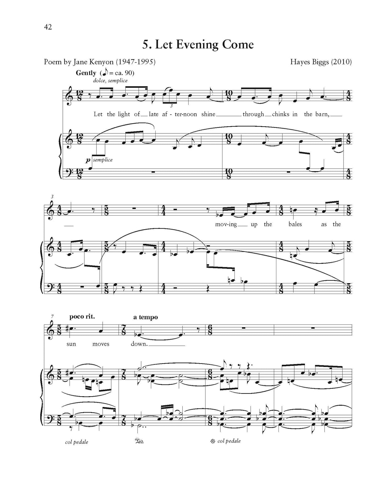 H. Biggs: Psalms, Hymns, & Spiritual Songs