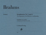 Brahms: Symphonies Nos. 1 & 2 (arr. for piano 4-hands)