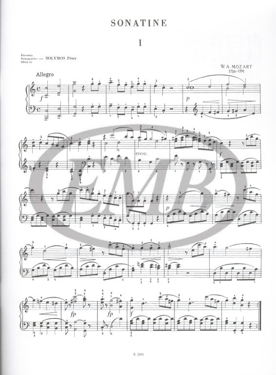 Mozart: 6 Viennese Sonatinas