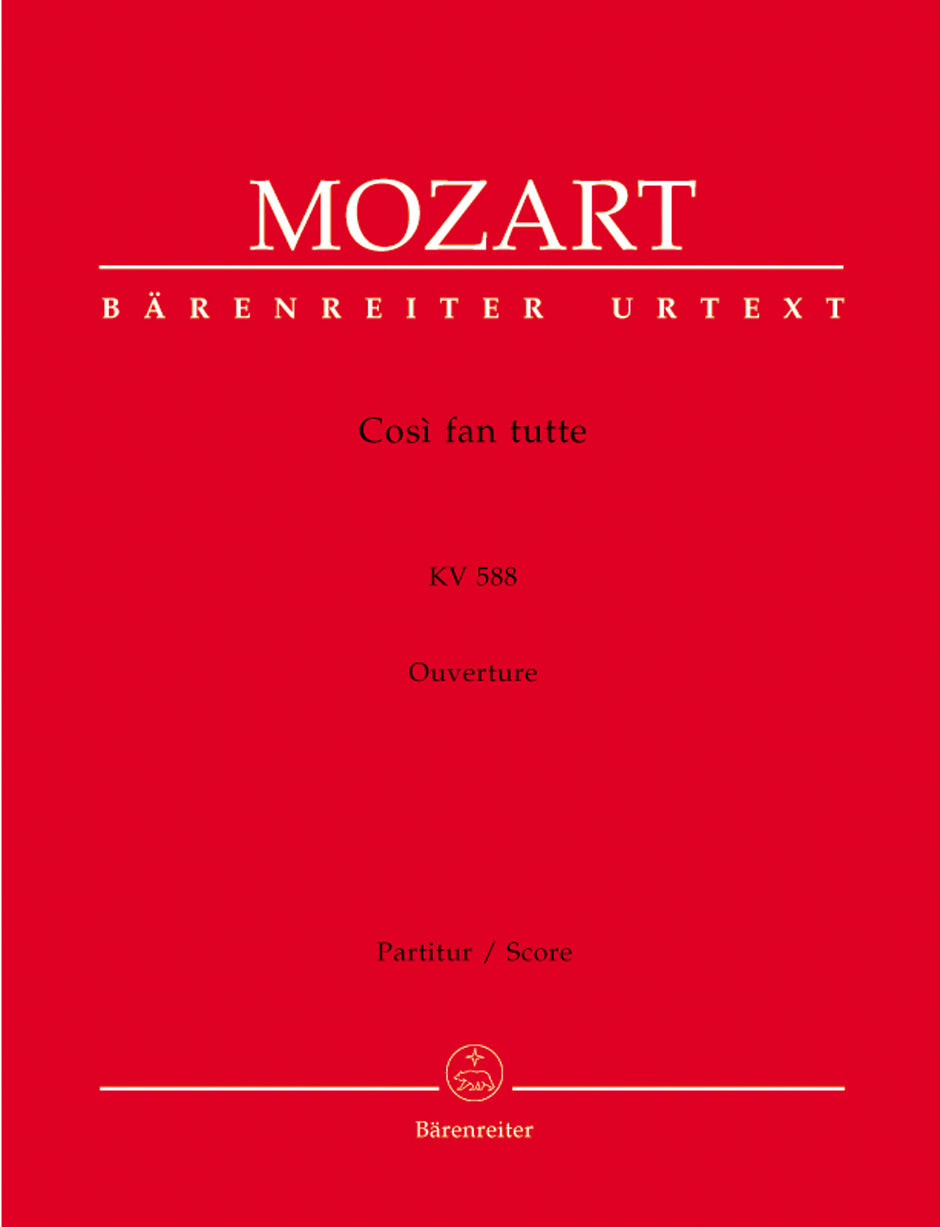 Mozart: Così fan tutte, K. 588 – Ficks Music