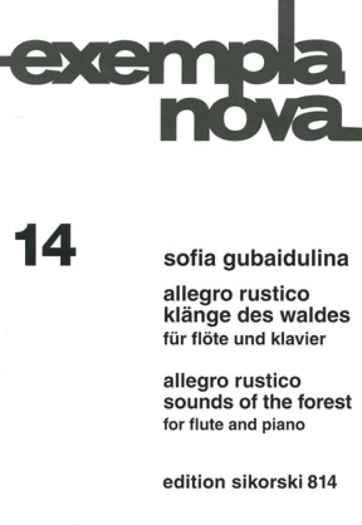 Gubaidulina: Allegro Rustico & Sound of The Forest