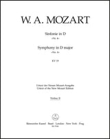 Mozart: Symphony No. 4 in D Major, K. 19