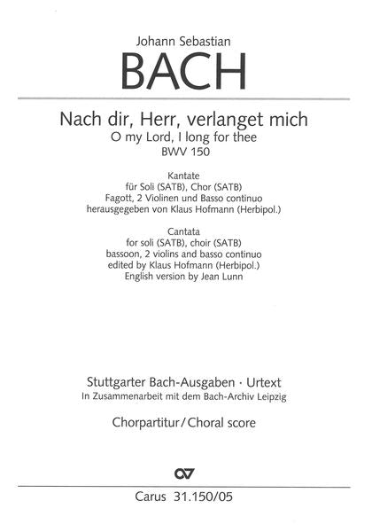 Bach: Nach dir, Herr, verlanget mich, BWV 150