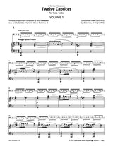 Piatti: Twelve Caprices for Solo Cello, Op. 25