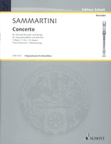 Sammartini: Recorder Concerto in F Major