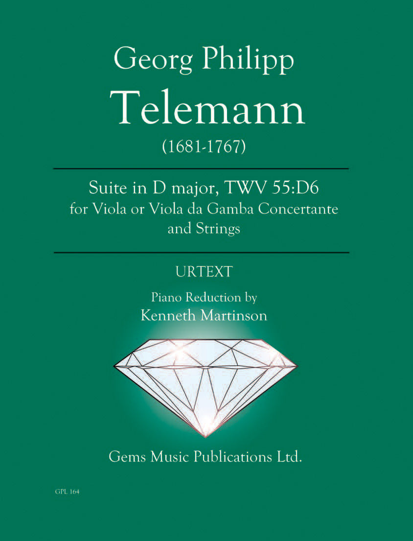 Telemann: Suite in D Major, TWV 55:D6 – Ficks Music