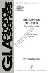 Hallock: The Baptism of Jesus