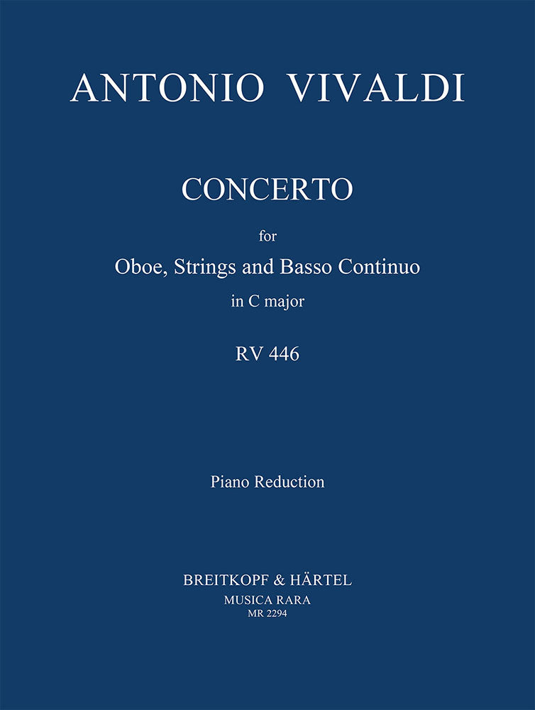 Vivaldi: Oboe Concerto in C Major, RV 446