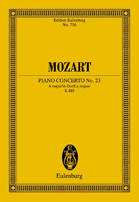 Mozart: Piano Concerto No. 23 in A Major, K. 488