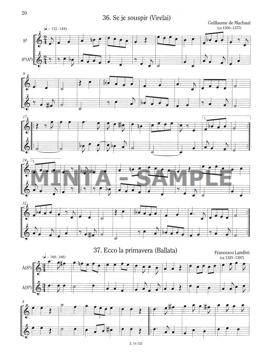 Repertoire for Music Schools - Recorder Volume 1a