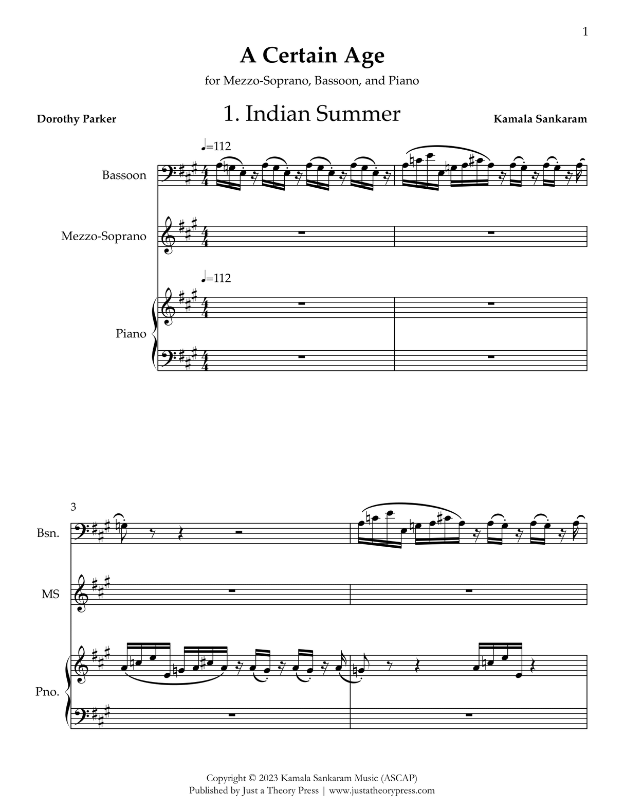 Sankaram: A Certain Age