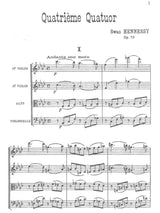 Hennessy: String Quartet No. 4, Op. 75