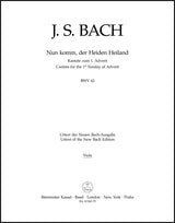 Bach: Nun komm, der Heiden Heiland, BWV 62