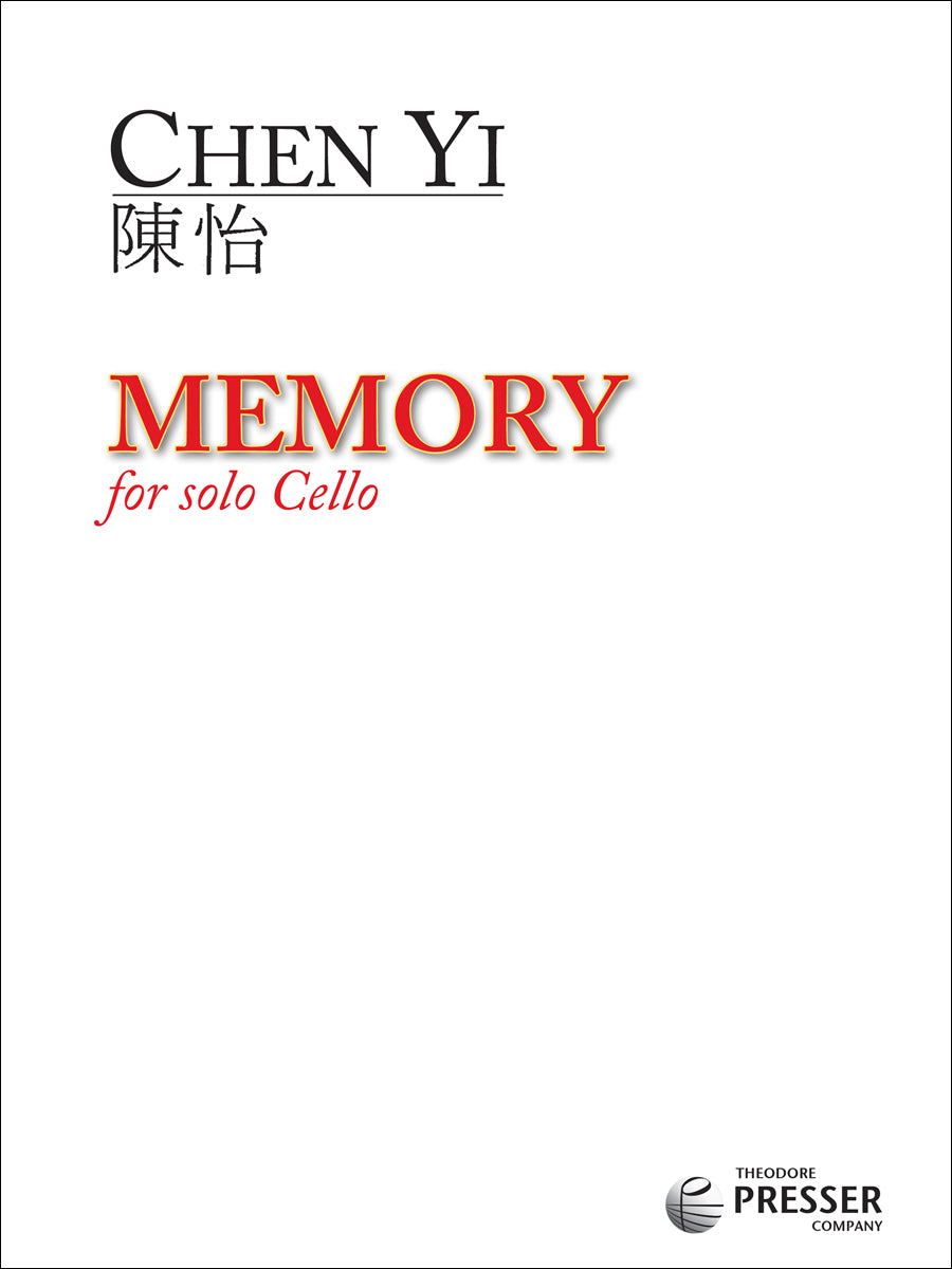 Yi: Memory - Version for Solo Cello