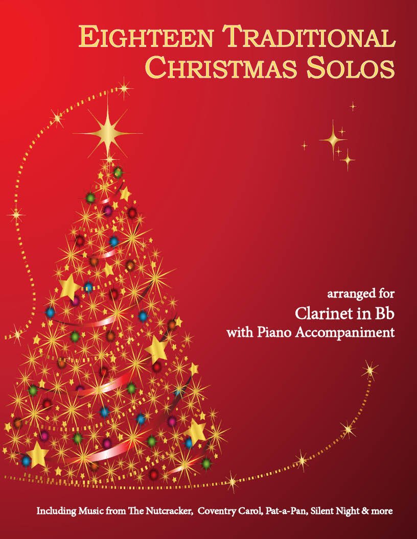 18 Traditional Christmas Solos for Clarinet and Piano