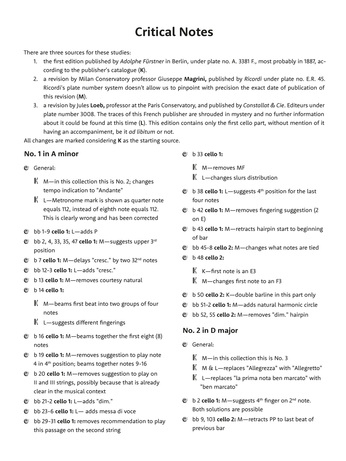 Kummer: Eight Grand Studies, Op. 44