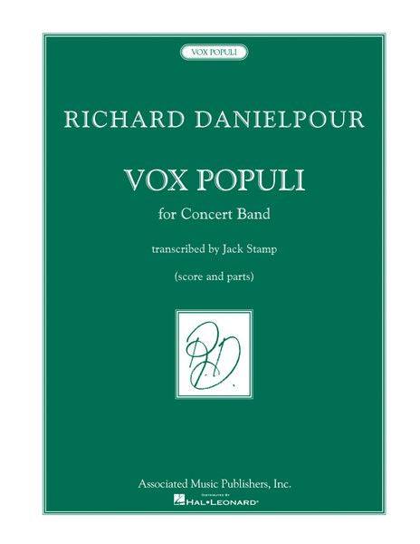 Danielpour: Vox Populi (arr. for concert band)