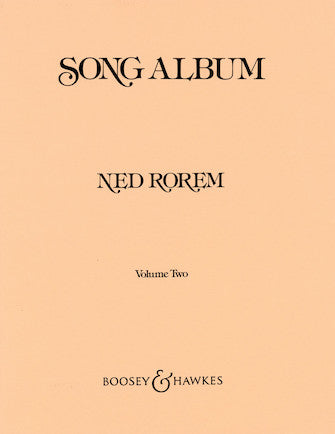 Rorem: Song Album – Volume 2