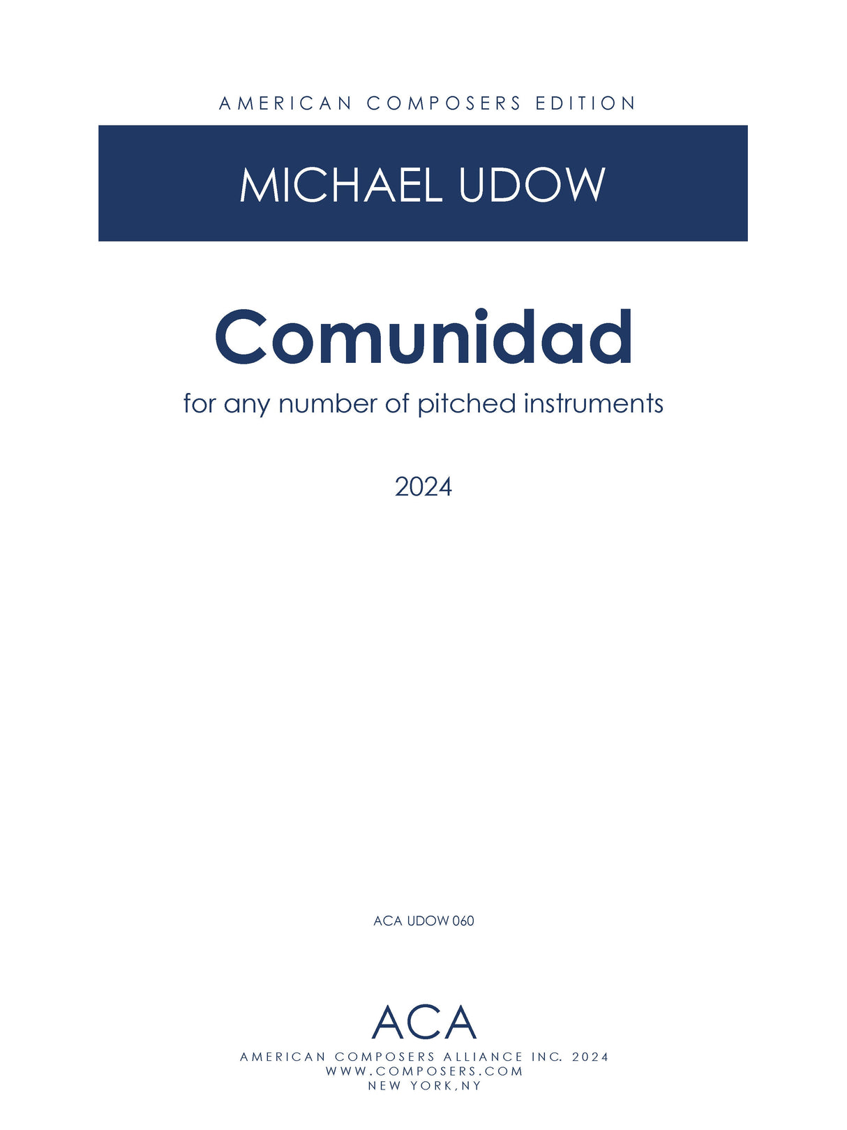 Udow: Comunidad
