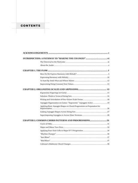 Jazz Guitar Improvisation Strategies