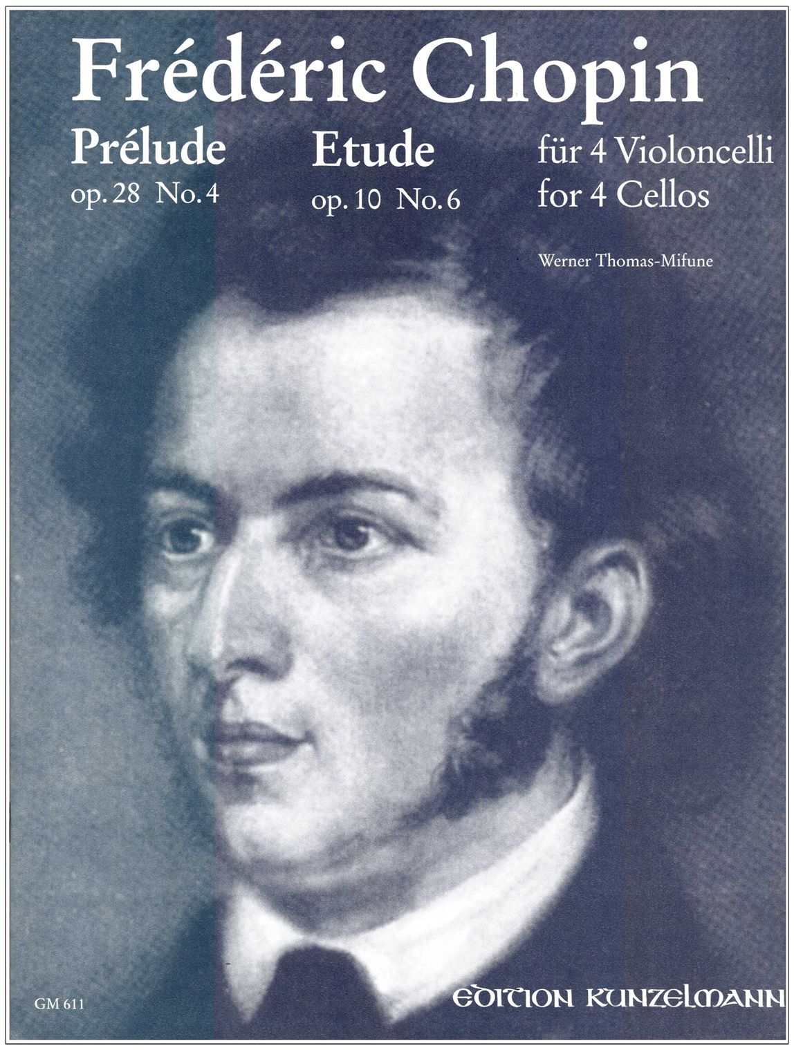 Chopin: Prélude, Op. 28, No. 4 / Etude, Op. 10, No. 6 (arr. for 4 cellos)