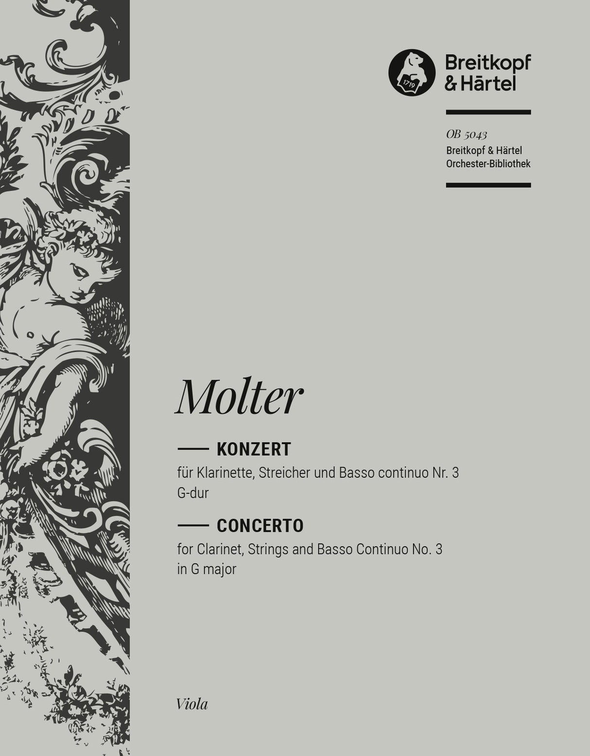 Molter: Clarinet Concerto No. 3 in G Major