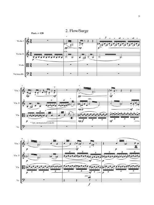 Kernis: String Quartet No. 3 ("River")